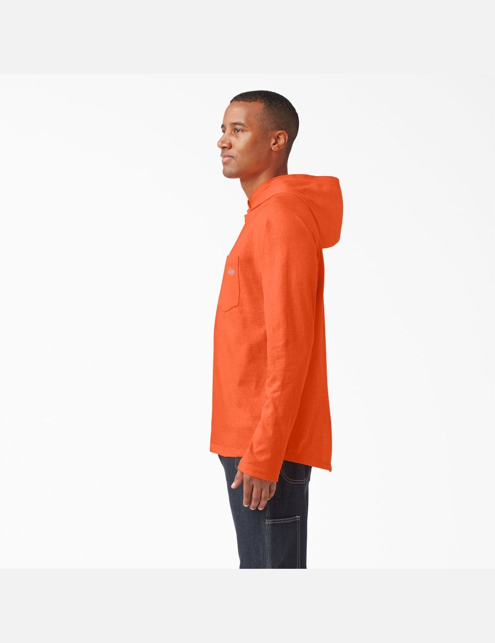 Bright Orange Dickies Cooling Performance Long Sleeve Sun Shirts | 264UHERBP