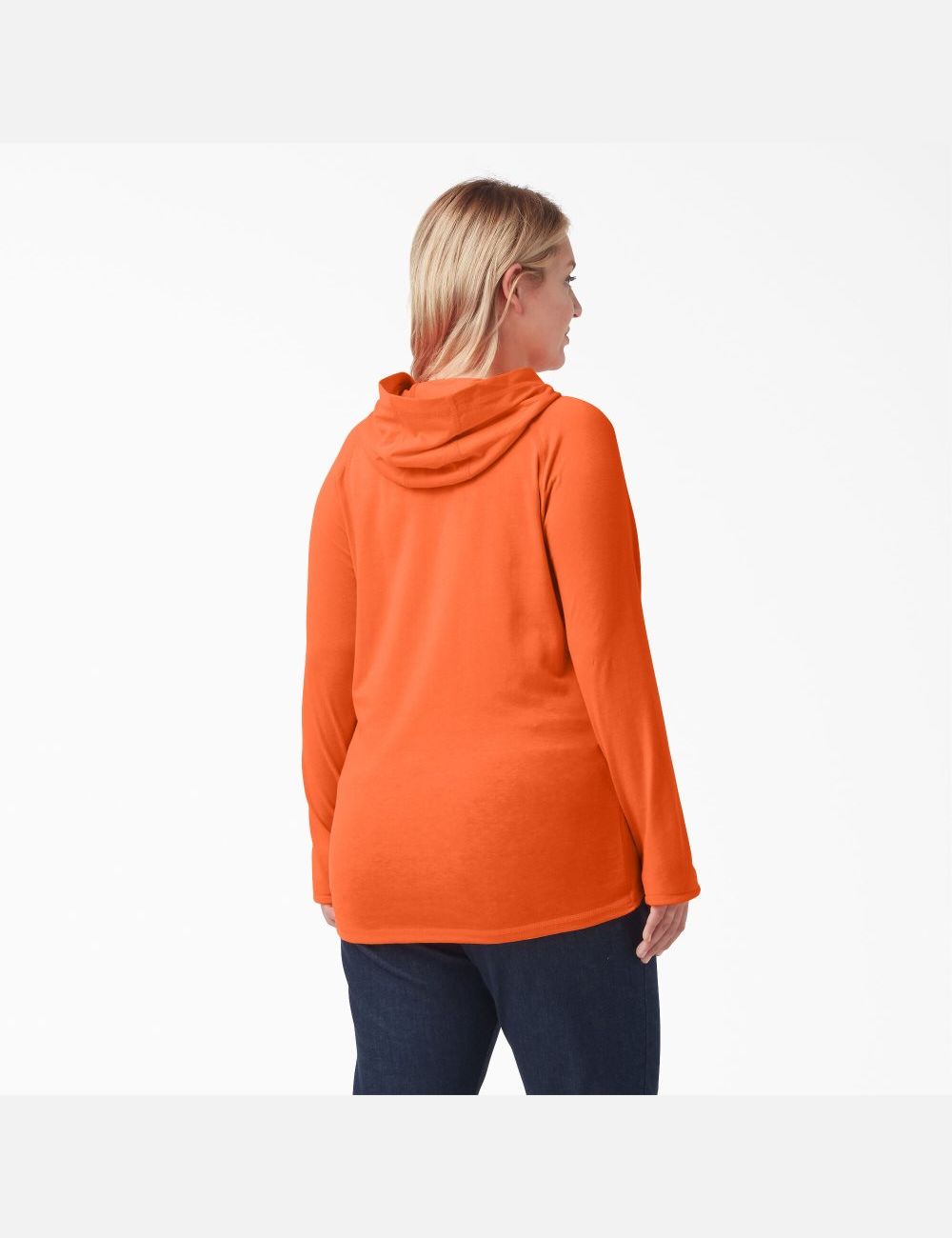 Bright Orange Dickies Plus Cooling Performance Tops | 473DLAEIX