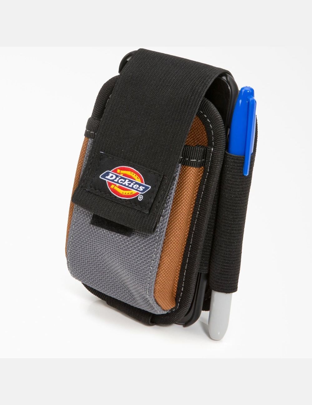 Brown Duck Dickies 2-Compartment Phone & Pouch Tool Bags | 893HUKRNQ