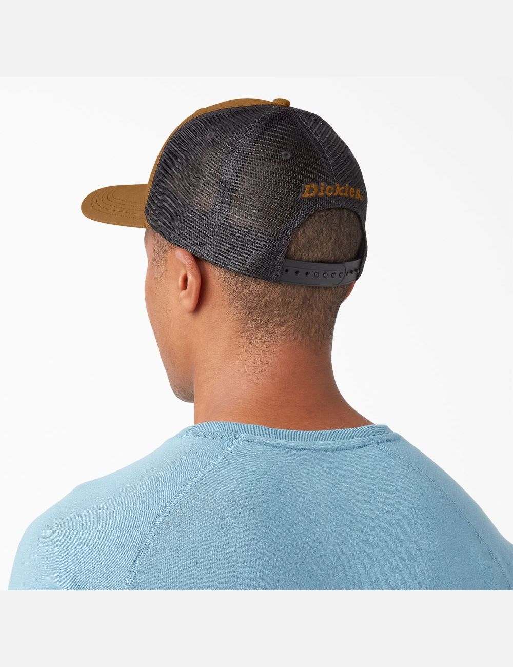 Brown Duck Dickies Canvas Trucker Hats | 518NTODGM