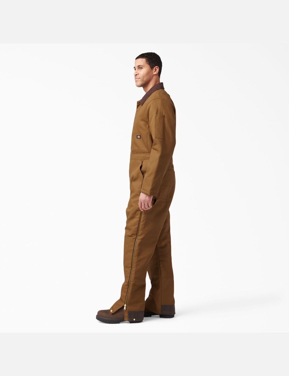 Brown Duck Dickies Duck Insulated Coveralls | 094PITRKN