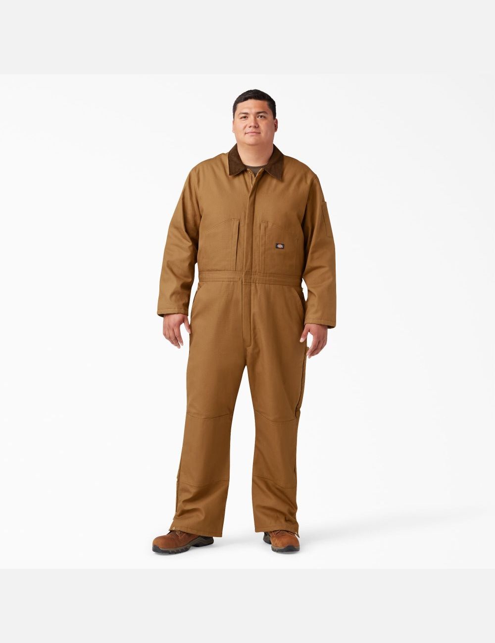 Brown Duck Dickies Duck Insulated Coveralls | 094PITRKN