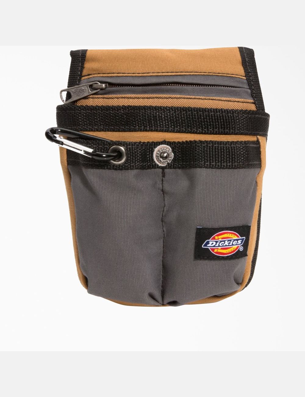 Brown Duck Dickies Pouch with Zip Pocket Tool Bags | 582HJXNMY