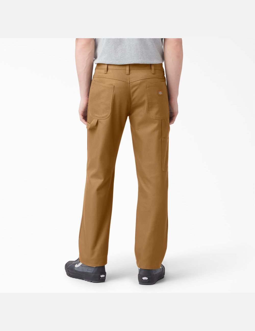 Brown Duck Dickies Regular Duck Carpenter Pants | 580FMSNGX