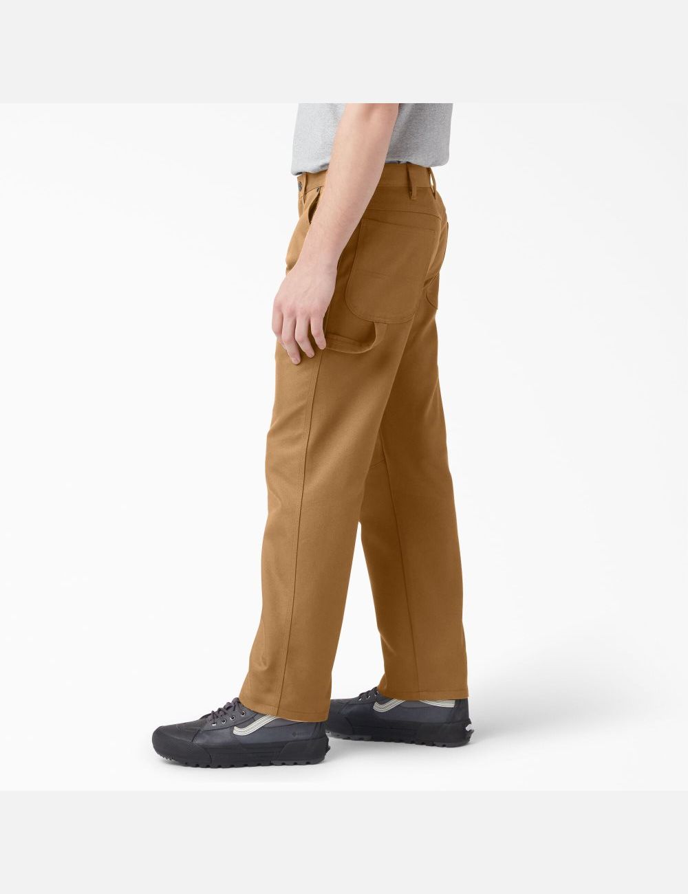 Brown Duck Dickies Regular Duck Carpenter Pants | 580FMSNGX