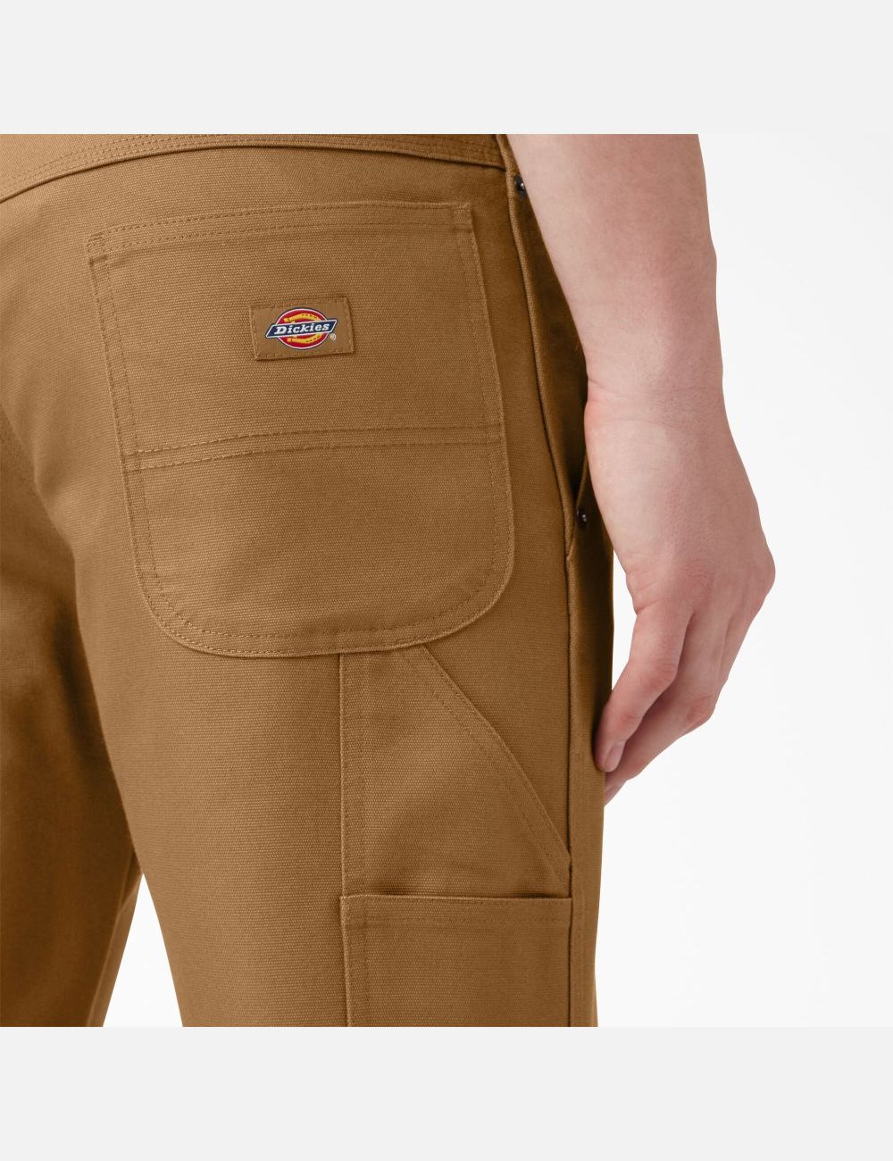 Brown Duck Dickies Regular Duck Carpenter Pants | 580FMSNGX