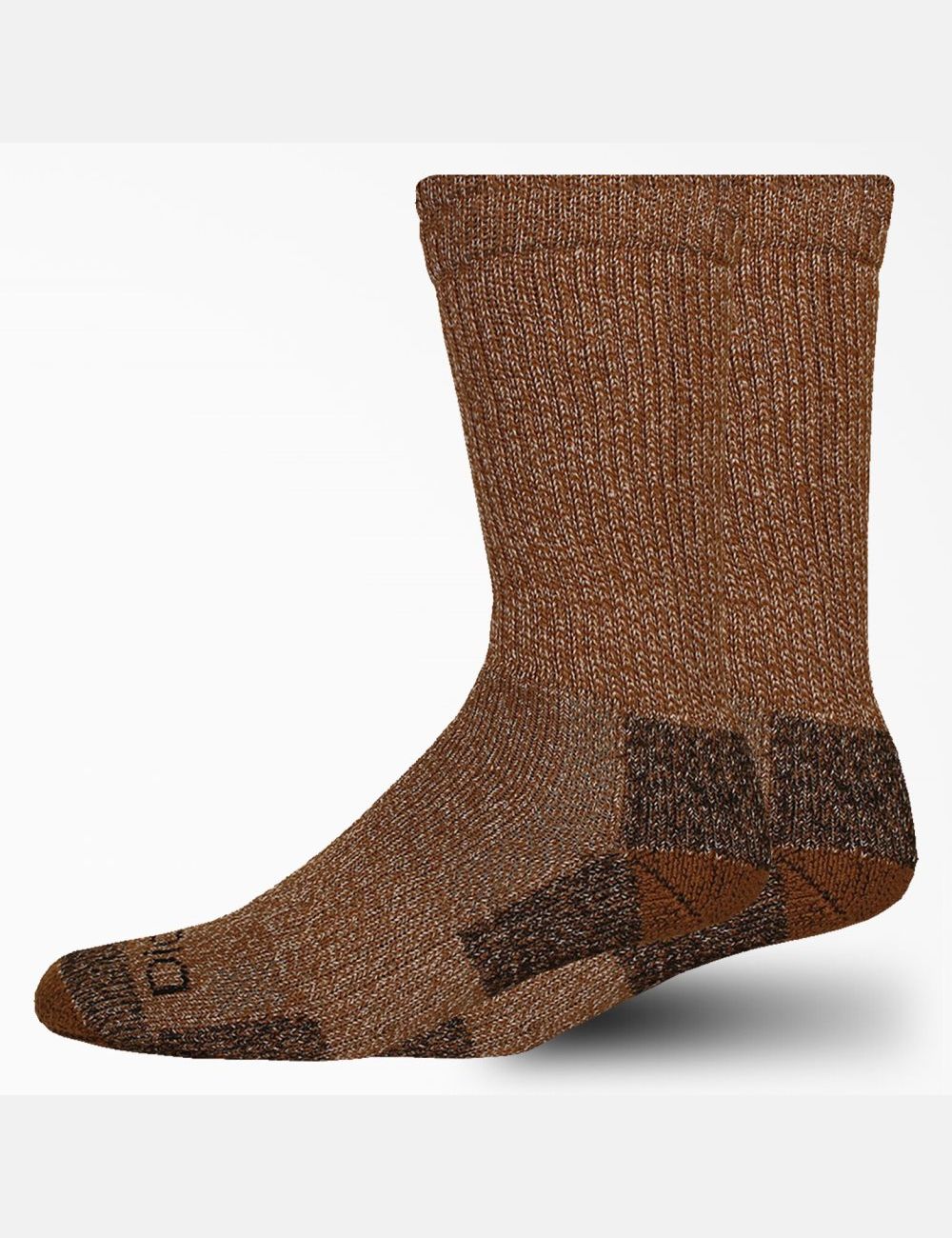 Brown Duck Dickies Steel Toe Moisture Control Crew Socks | 685CIEFDG