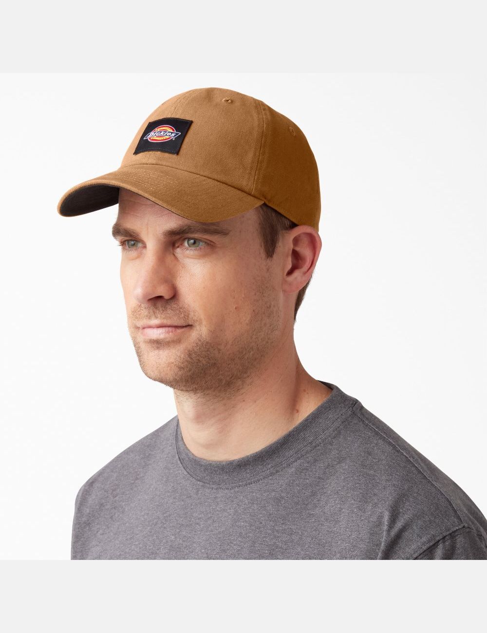 Brown Duck Dickies Washed Canvas Hats | 125OXSBJF