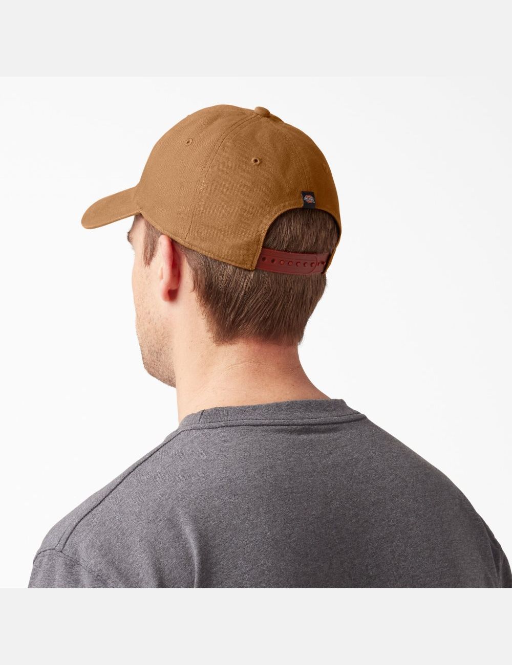 Brown Duck Dickies Washed Canvas Hats | 125OXSBJF