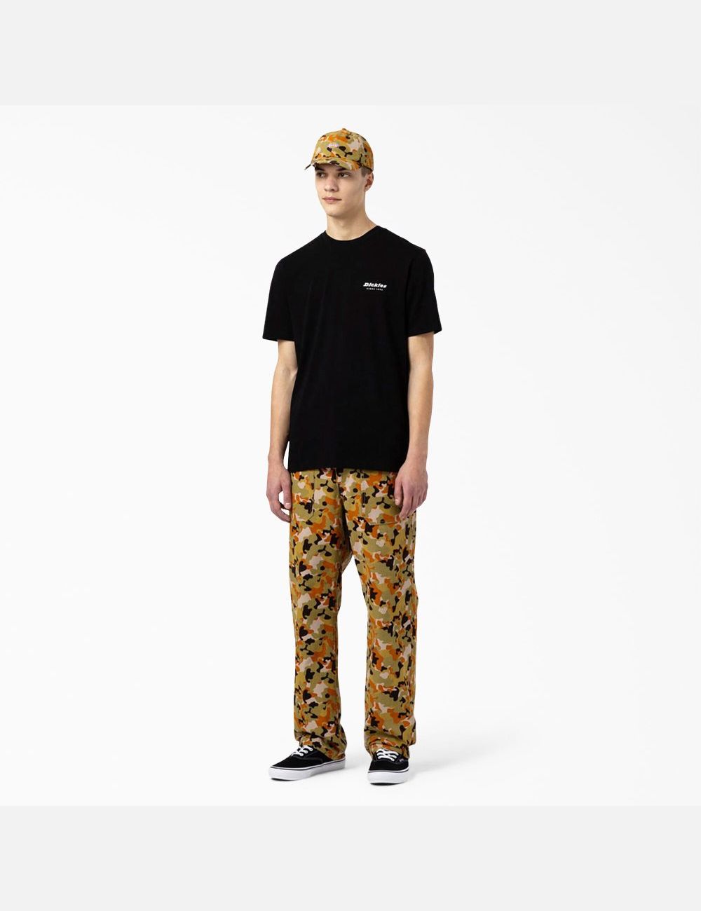 Camo Dickies Artondale Duck Relaxed Fit Pants | 719PHOLUW