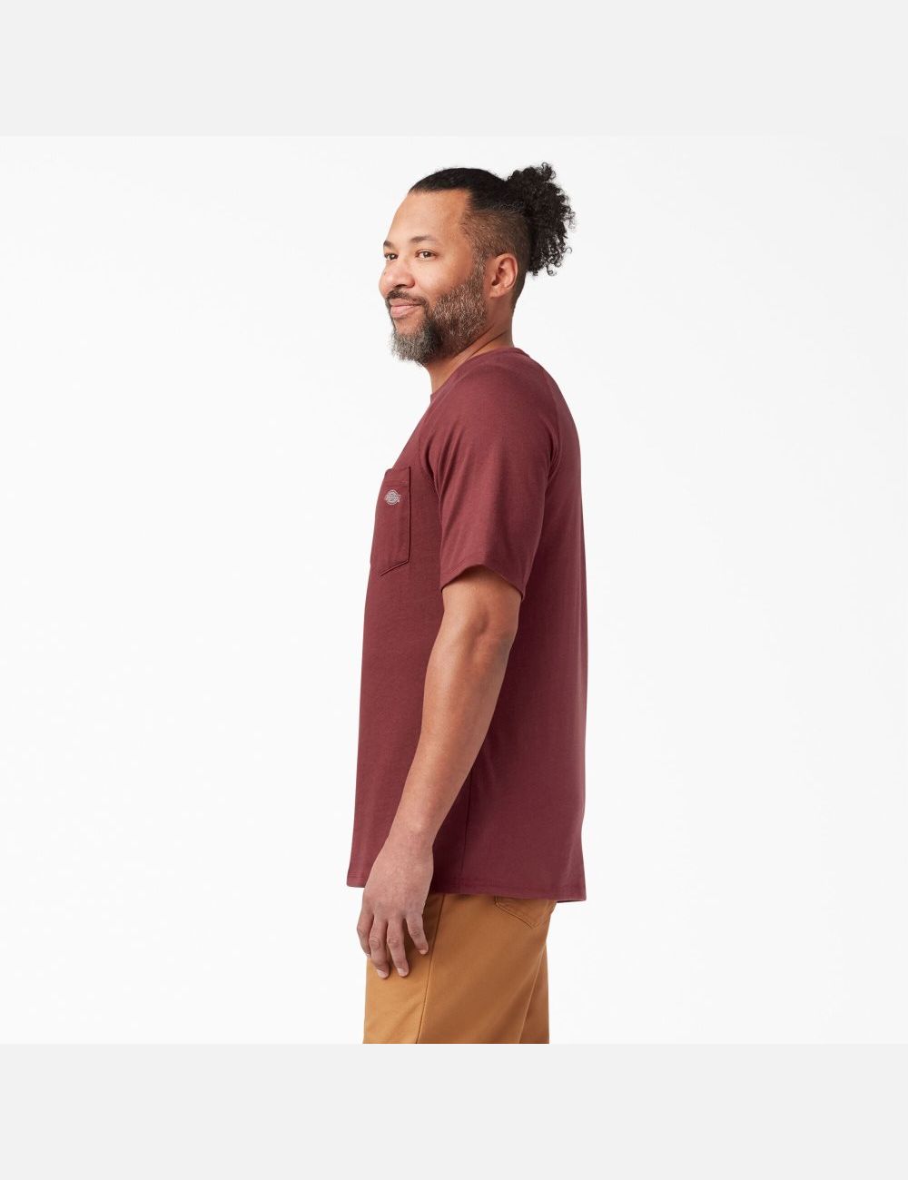 Cane Red Dickies Cooling Short Sleeve Shirts | 439FNCKTO