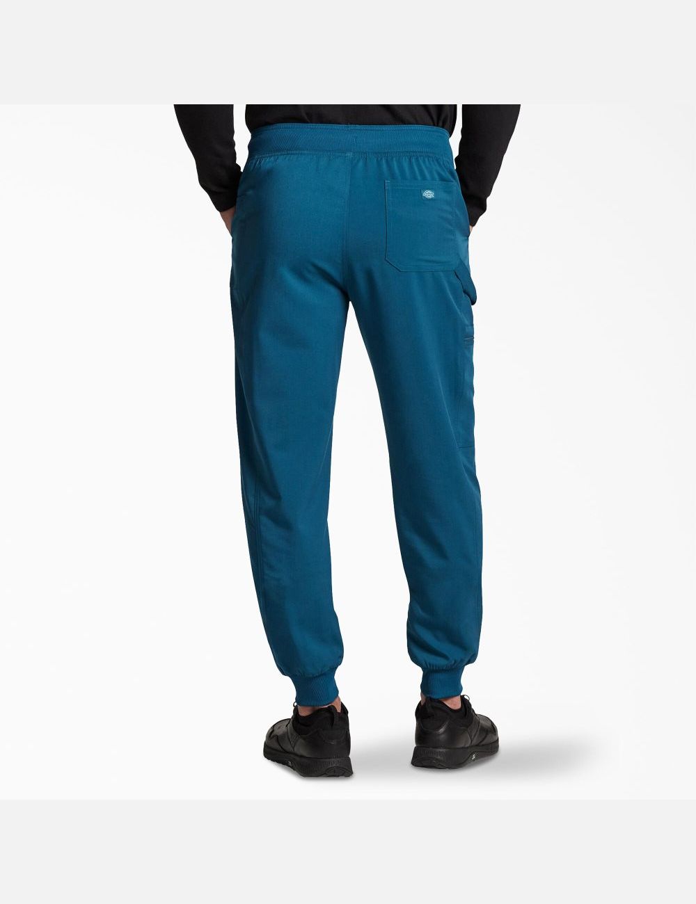 Caribbean Blue Dickies Balance Mid Rise Jogger Pants Scrubs | 495GXMKFA