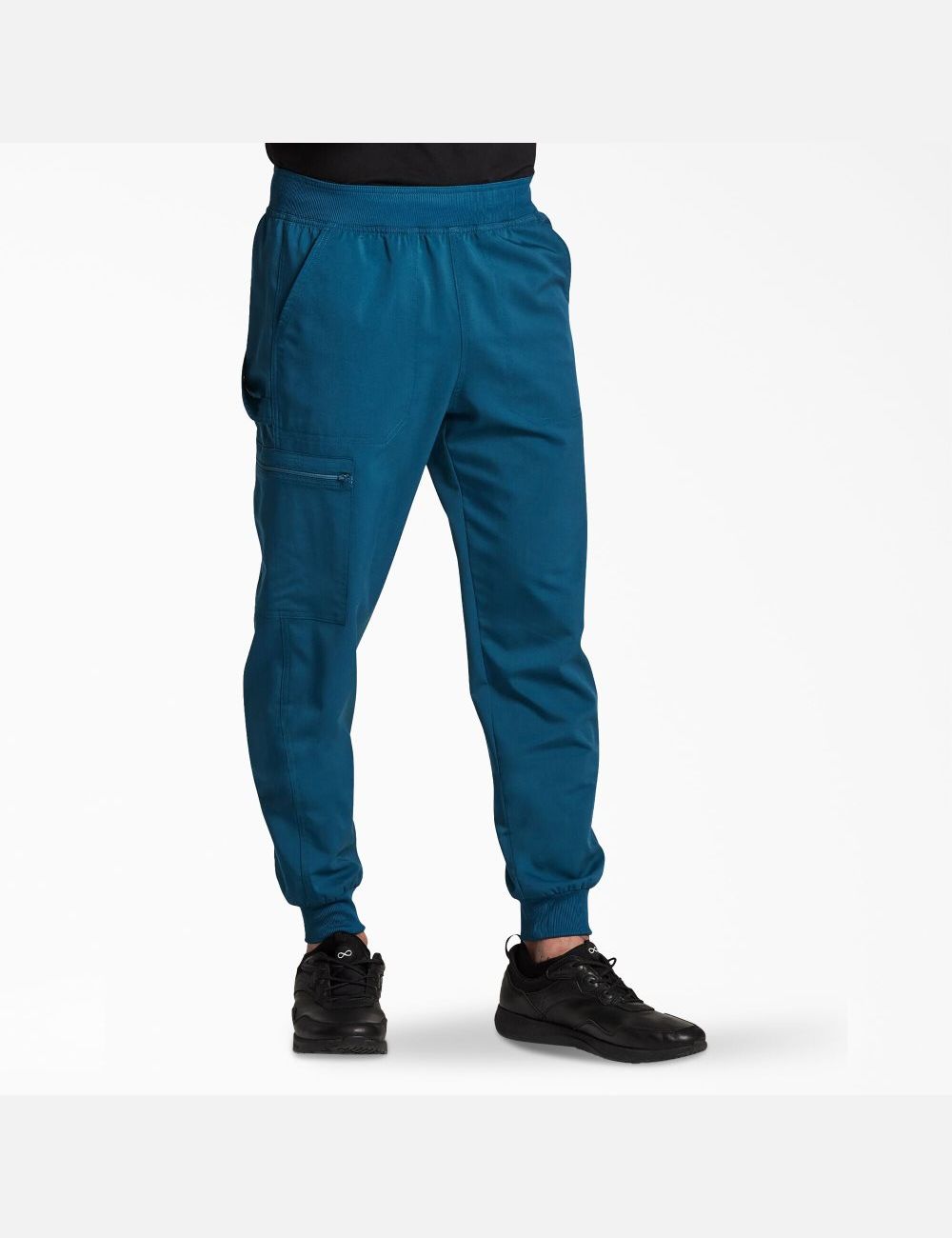 Caribbean Blue Dickies Balance Mid Rise Jogger Pants Scrubs | 495GXMKFA