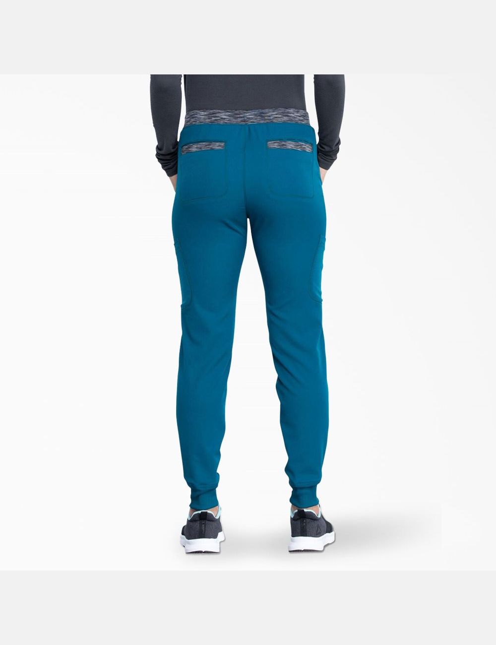 Caribbean Blue Dickies Dynamix Jogger Pants Scrubs | 853HQXWFL