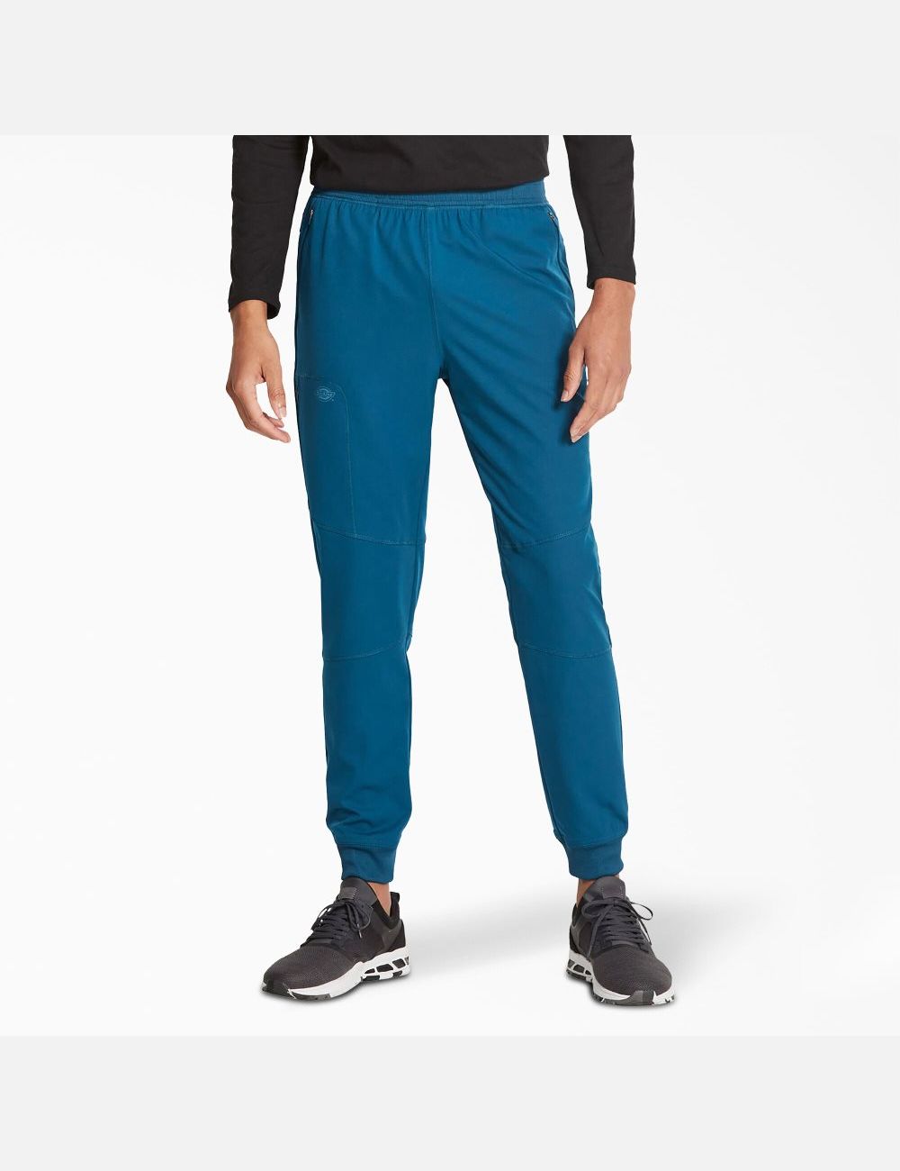 Caribbean Blue Dickies Dynamix Natural Rise Jogger Pants Scrubs | 824TXJIGE