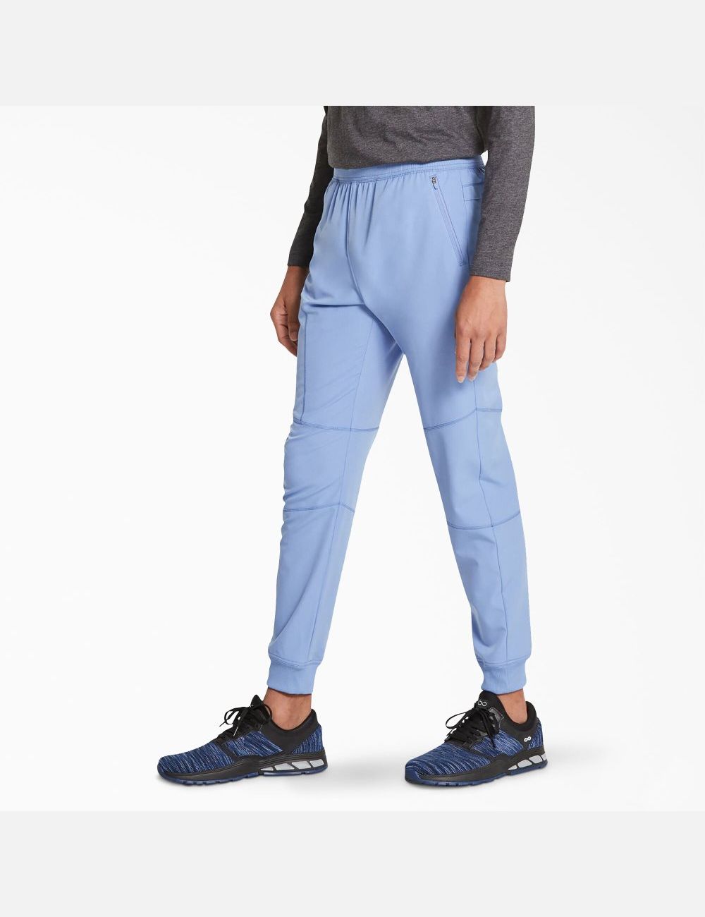 Ceil Blue Dickies Dynamix Natural Rise Jogger Pants Scrubs | 582WXDTUB