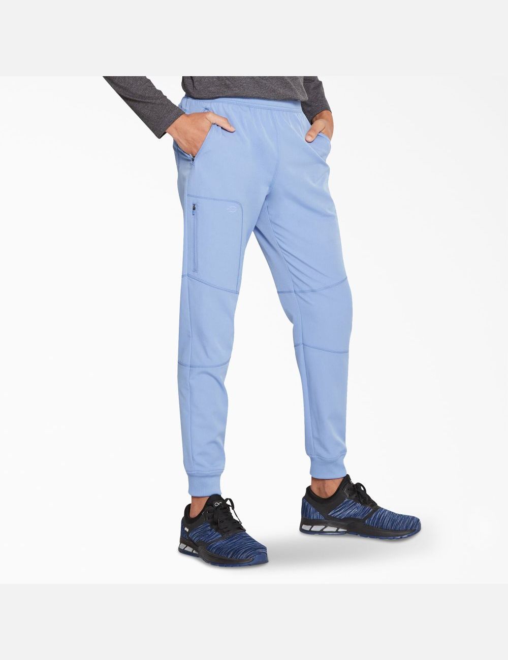 Ceil Blue Dickies Dynamix Natural Rise Jogger Pants Scrubs | 582WXDTUB