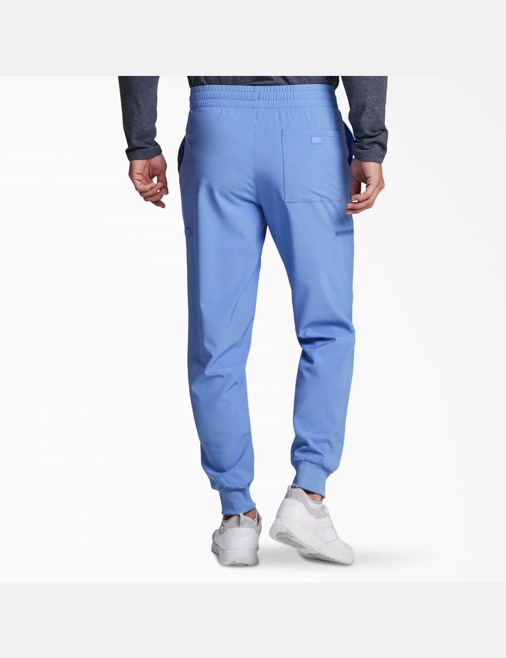 Ceil Blue Dickies EDS Essentials Mid Rise Jogger Pants Scrubs | 158LZGNMI