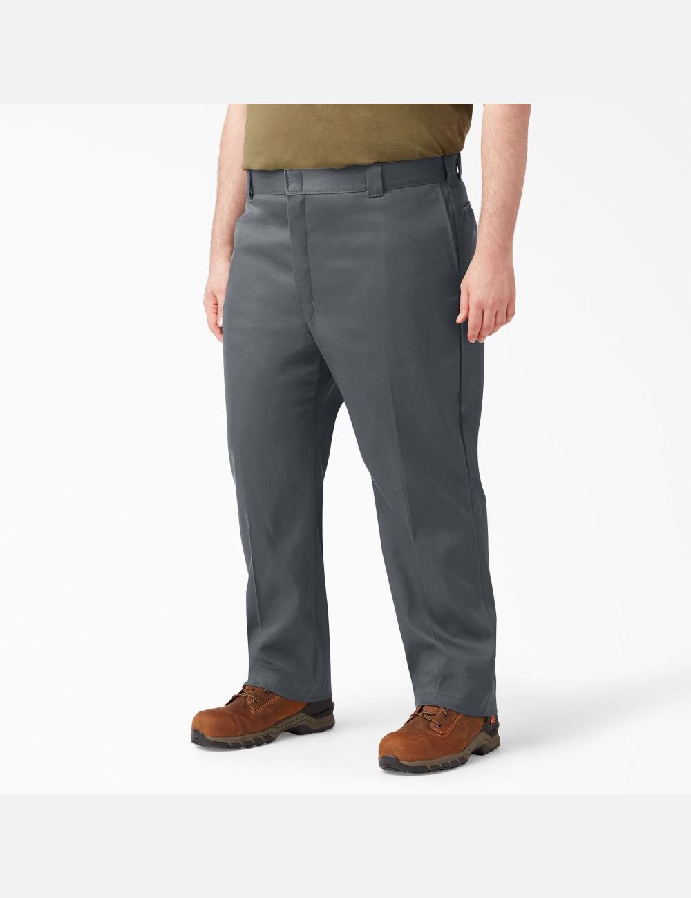 Charcoal Gray Dickies 874 FLEX Pants | 725LOZYQT