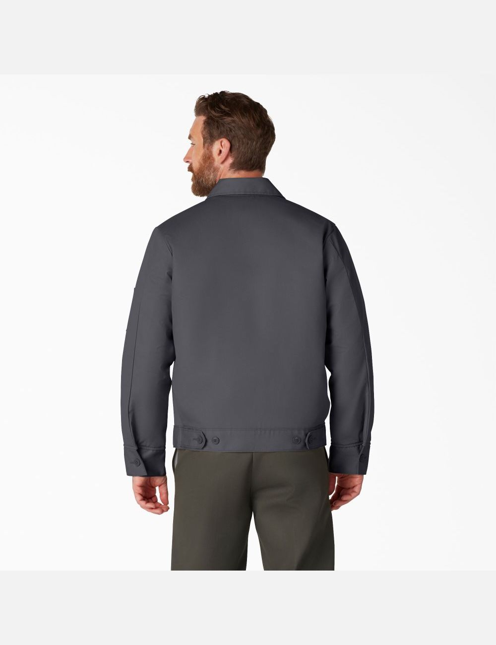 Charcoal Gray Dickies Insulated Eisenhower Coats & Jackets | 491BKSQEC