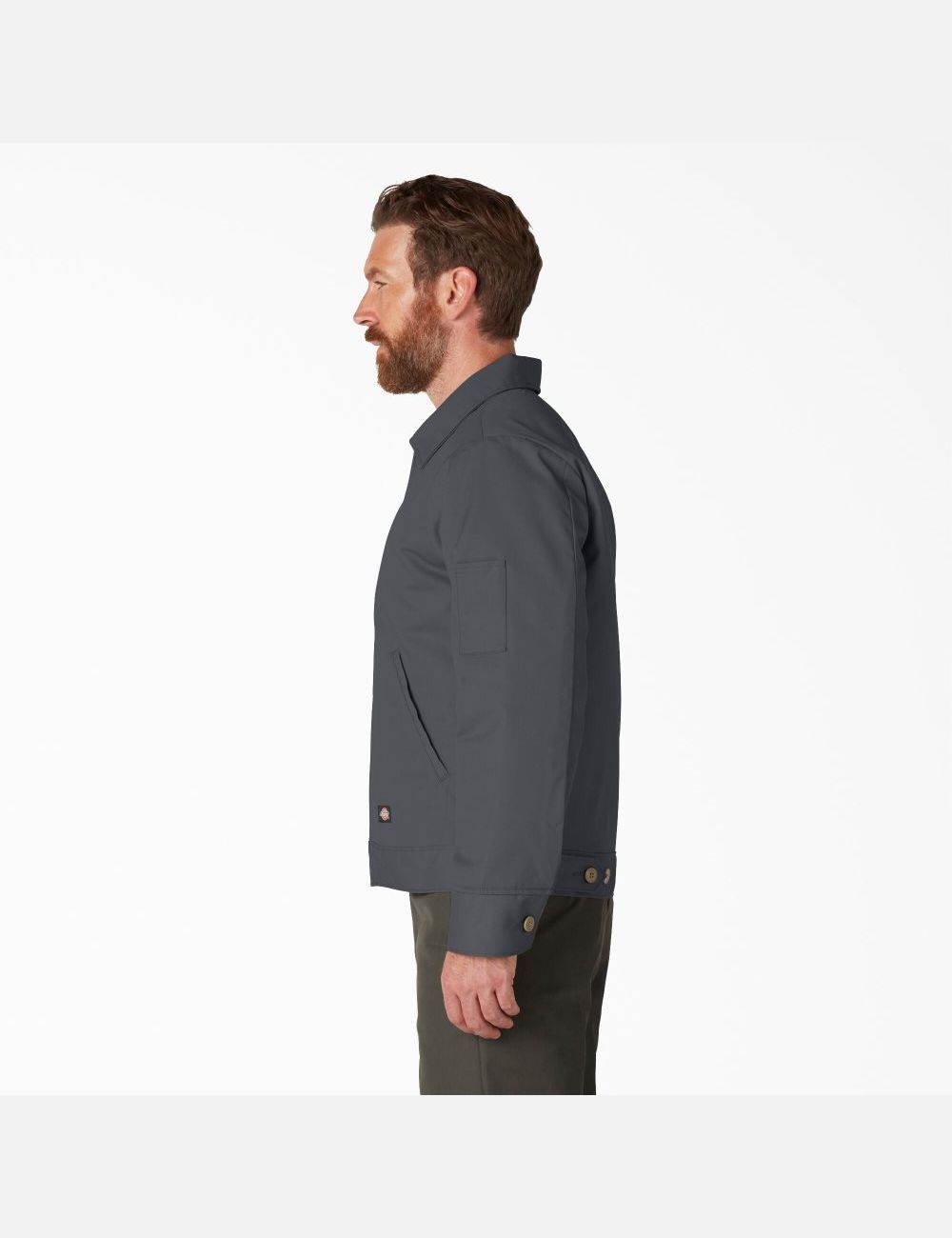 Charcoal Gray Dickies Insulated Eisenhower Coats & Jackets | 491BKSQEC