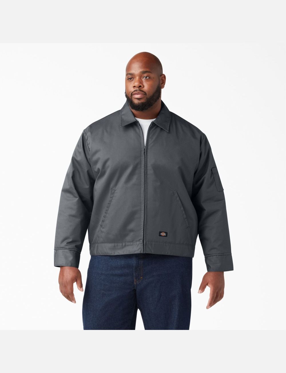 Charcoal Gray Dickies Insulated Eisenhower Coats & Jackets | 491BKSQEC