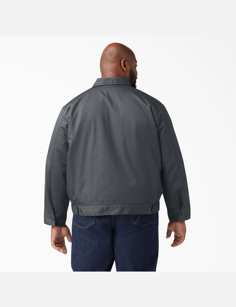 Charcoal Gray Dickies Insulated Eisenhower Coats & Jackets | 491BKSQEC