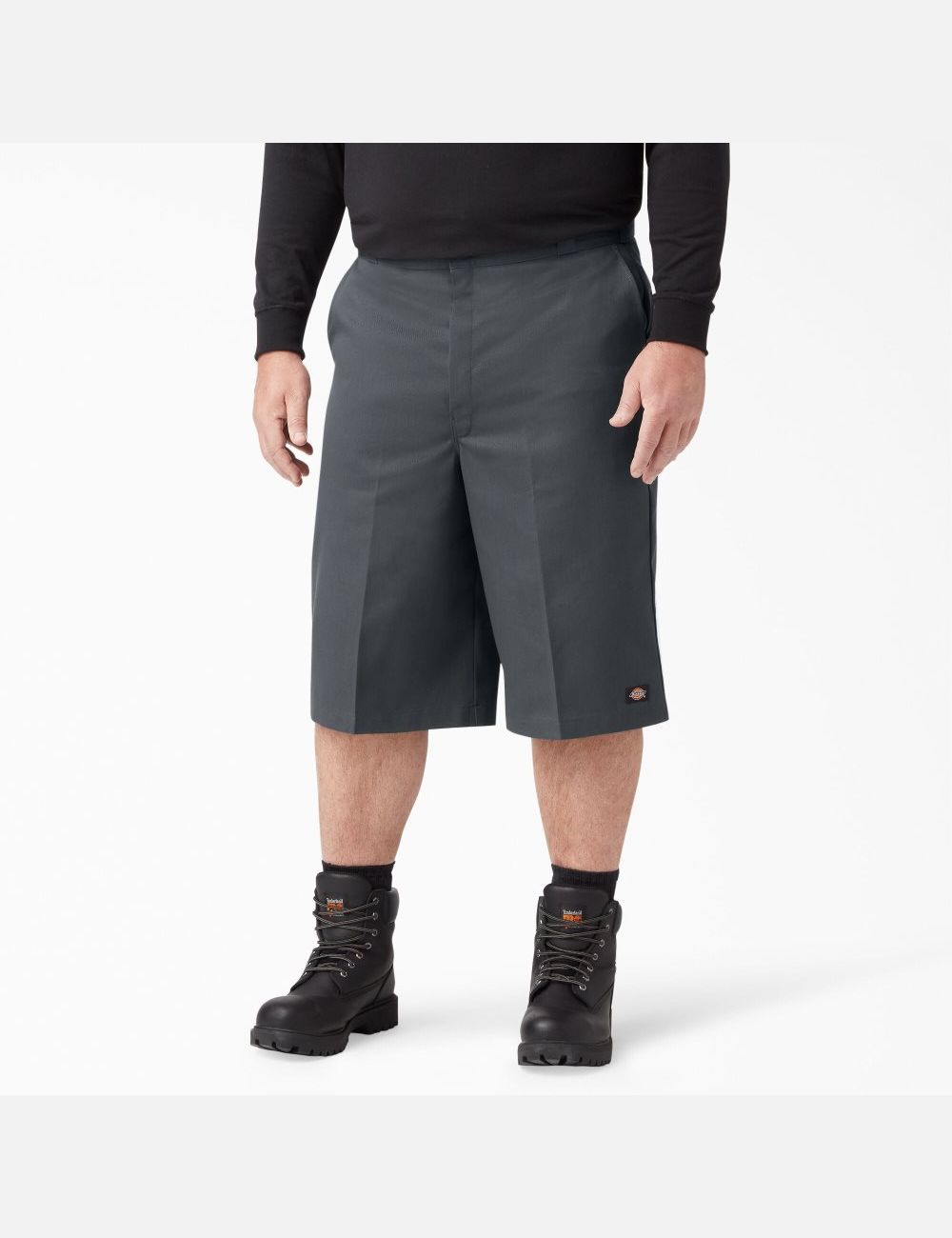 Charcoal Gray Dickies Loose Fit Multi-Use Pocket Shorts | 921PFLVEC