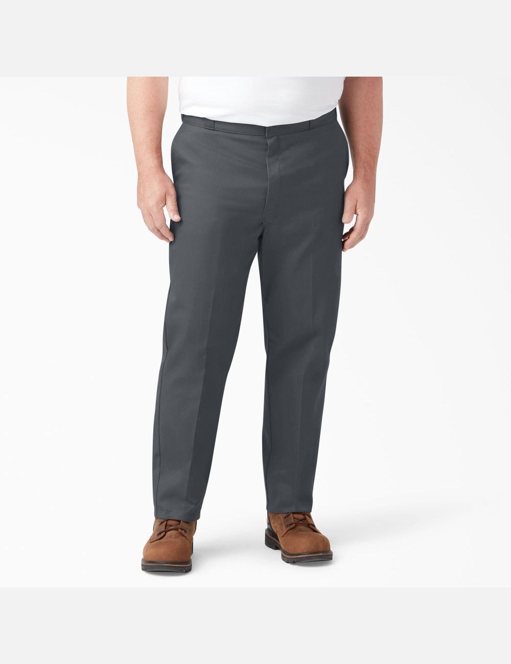 Charcoal Gray Dickies Original 874 Pants | 290SVNHWD