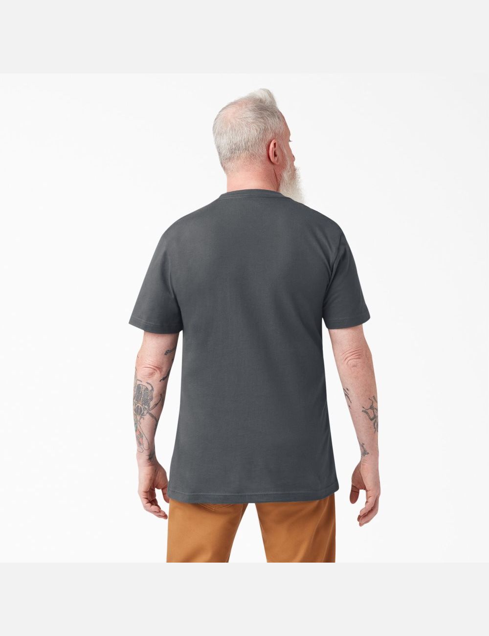 Charcoal Gray Dickies Short Sleeve Two Packs Shirts | 569KRUVGF