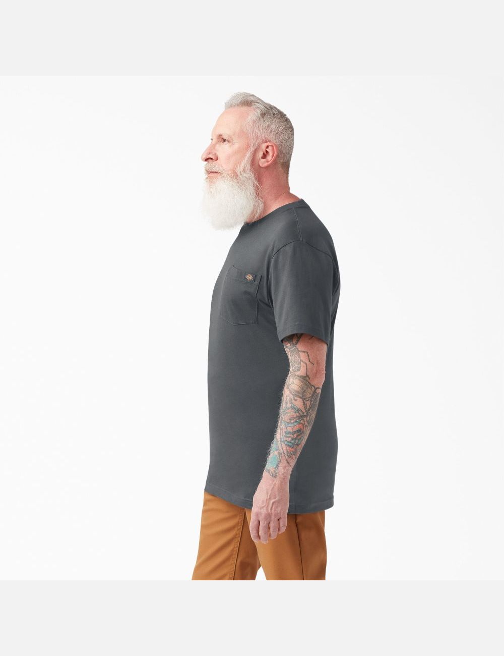 Charcoal Gray Dickies Short Sleeve Two Packs Shirts | 569KRUVGF