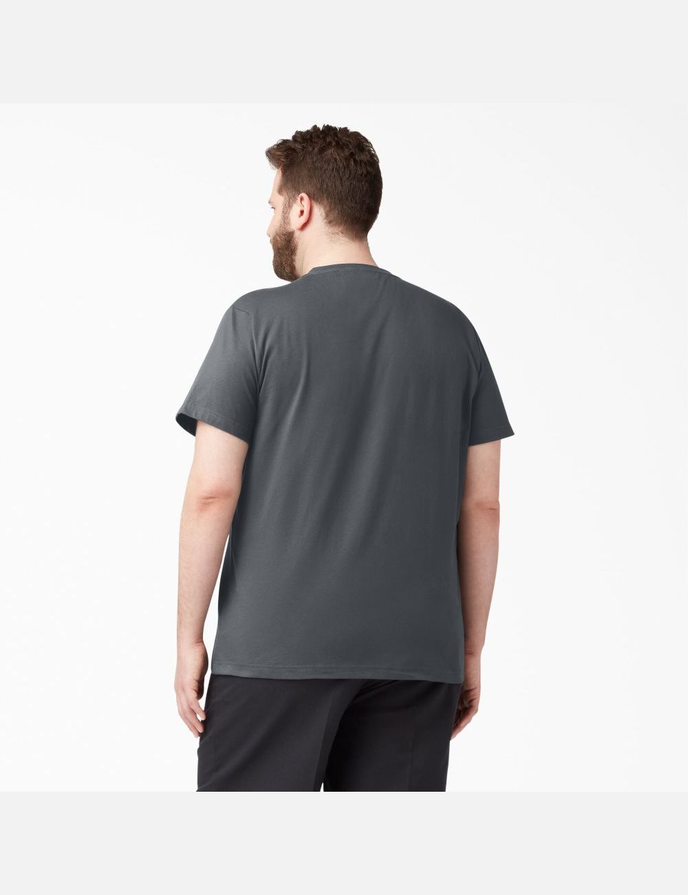 Charcoal Gray Dickies Short Sleeve Two Packs Shirts | 569KRUVGF