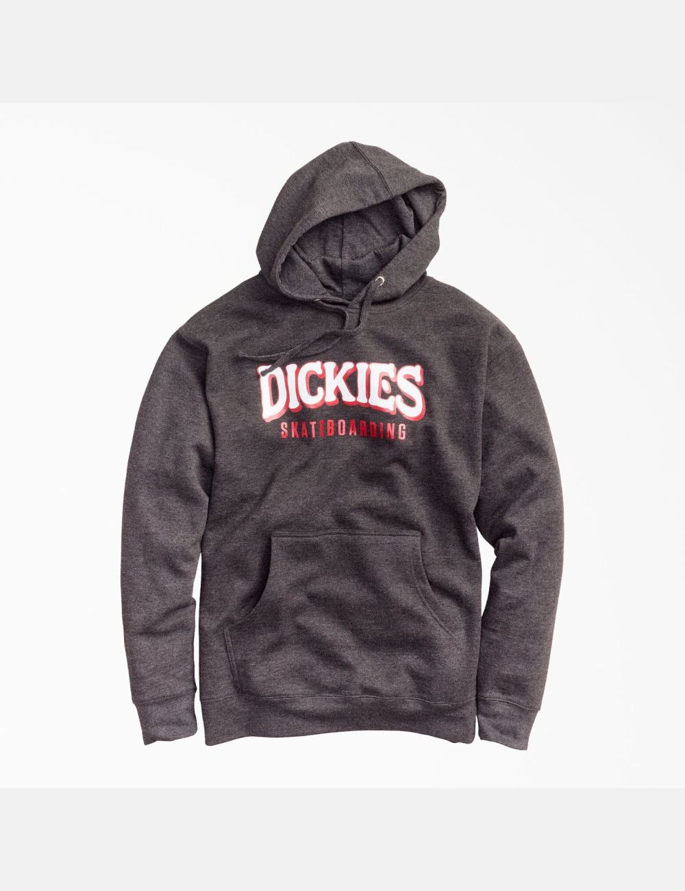 Charcoal Gray Heather Dickies Skateboarding Fleece Hoodies | 063SXYWBQ