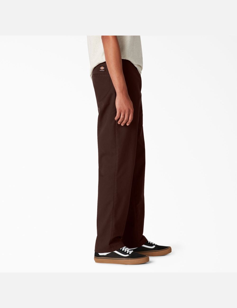 Chocolate Brown Dickies Slim Fit Skateboarding Pants | 937UQLEXN