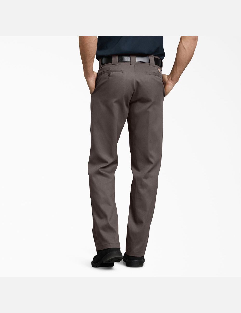 Dark Brown Dickies 874 FLEX Pants | 193IYFMGT