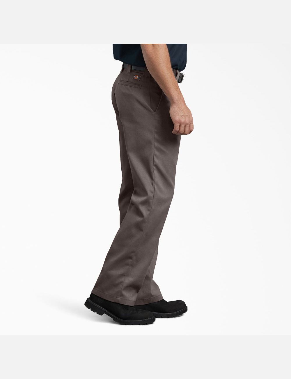 Dark Brown Dickies 874 FLEX Pants | 193IYFMGT