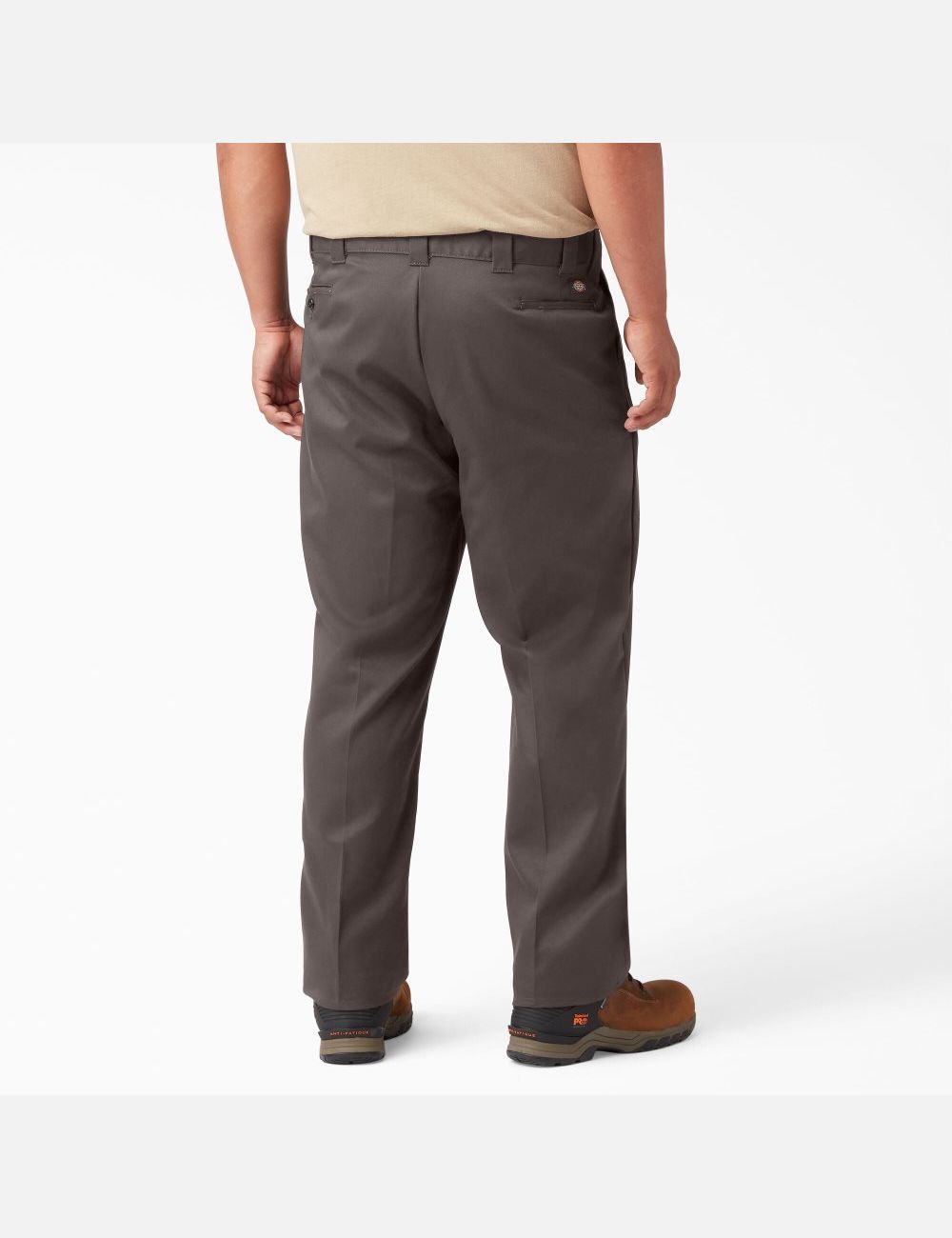 Dark Brown Dickies 874 FLEX Pants | 193IYFMGT