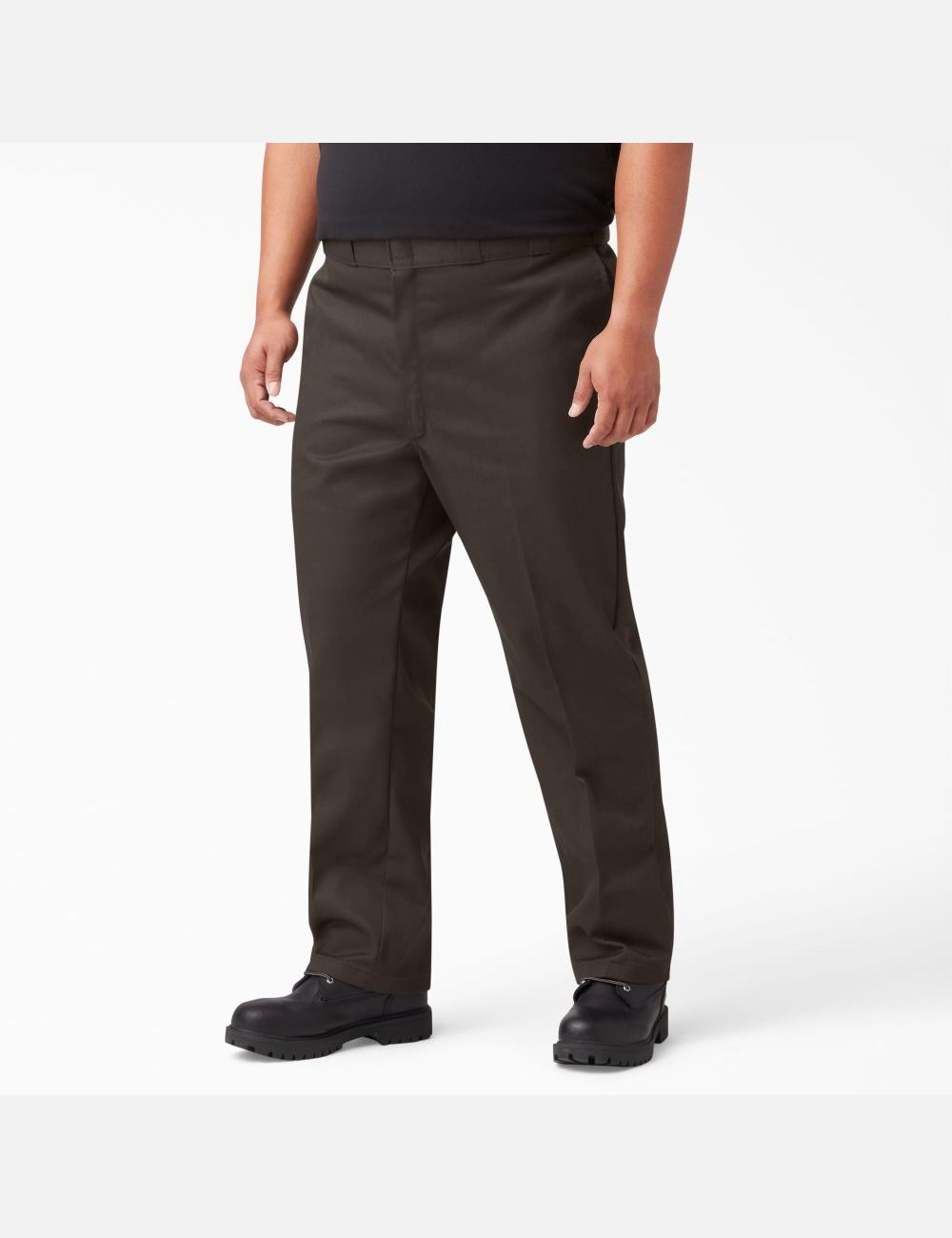 Dark Brown Dickies Original 874 Pants | 206HYJKDM