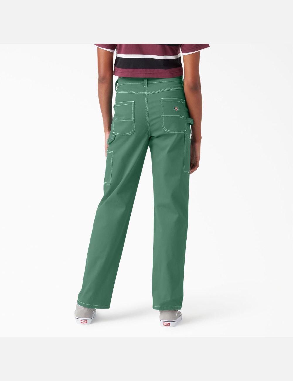 Dark Ivy Dickies High Waisted Carpenter Pants | 609VHOQZP