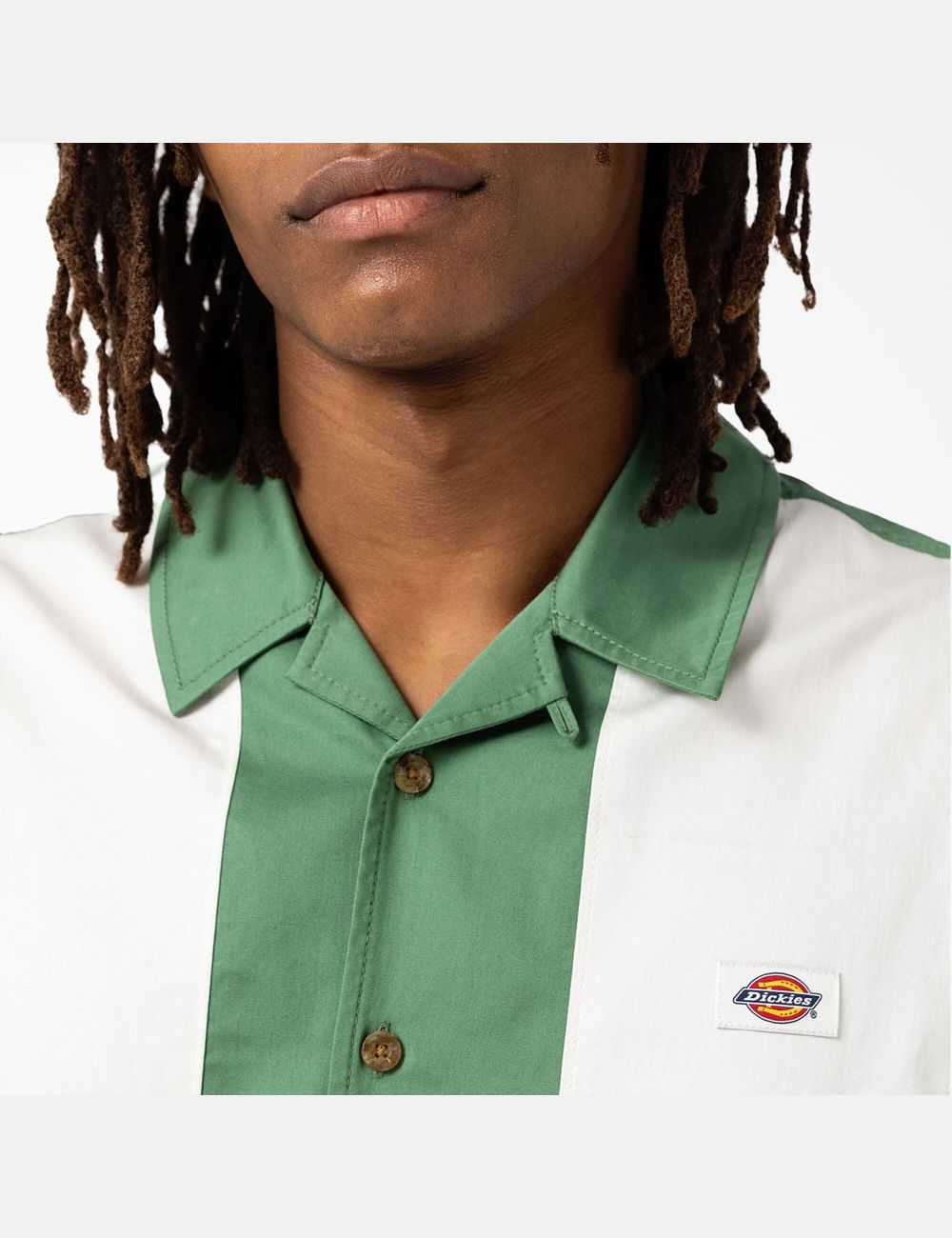 Dark Ivy Dickies Westover Long Sleeve Shirt Button Up | 754KYCHMZ