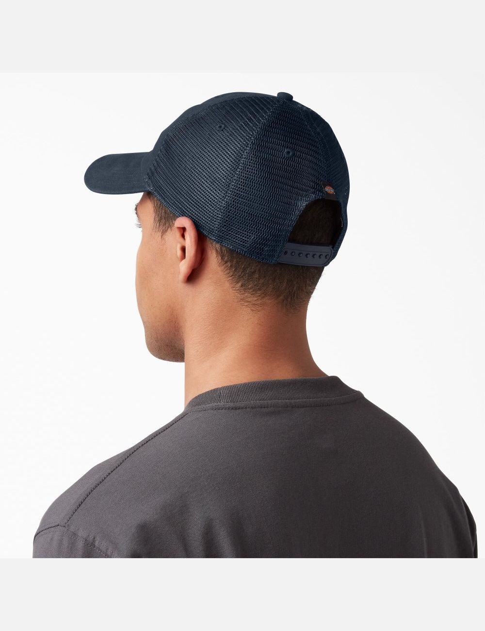 Dark Navy Dickies Canvas Trucker Hats | 981YOFQHR