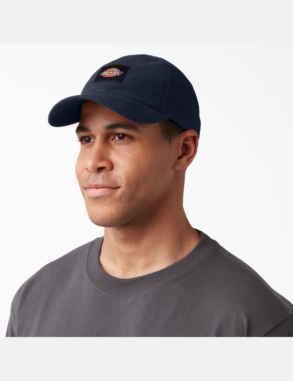 Dark Navy Dickies Canvas Trucker Hats | 981YOFQHR