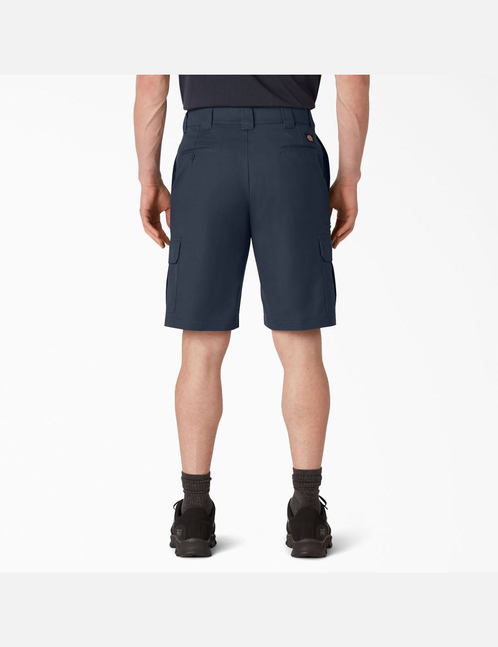 Dark Navy Dickies Cooling Active Waist Shorts | 390UKLRPN