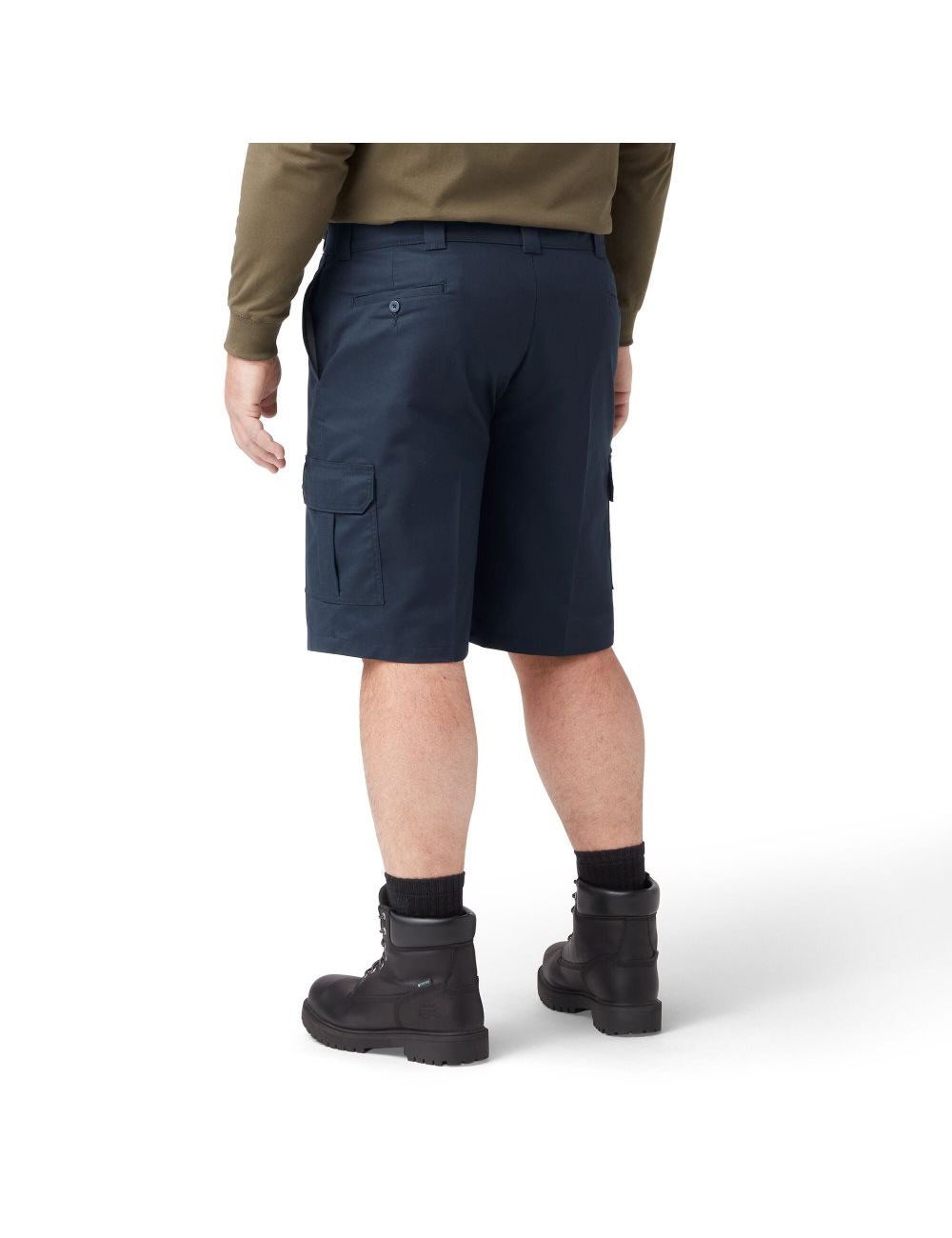 Dark Navy Dickies Cooling Active Waist Shorts | 390UKLRPN