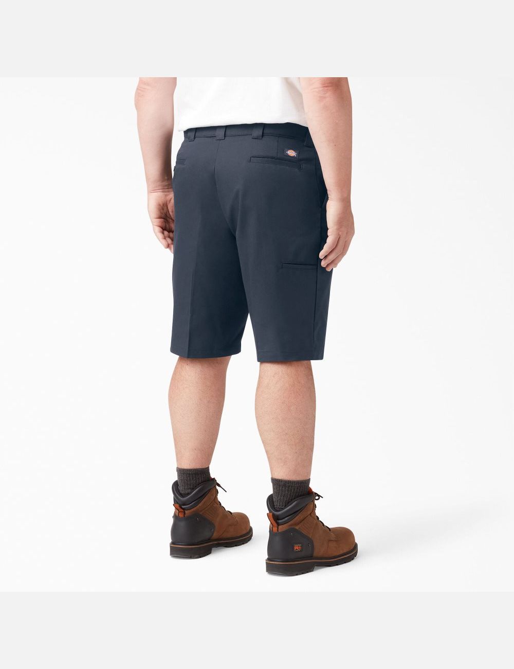 Dark Navy Dickies Cooling Active Waist Shorts | 870ZVLCMK