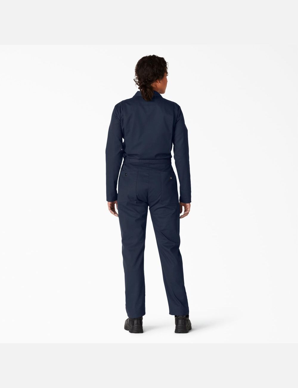 Dark Navy Dickies Cooling Long Sleeve Coveralls | 163GZXTSJ