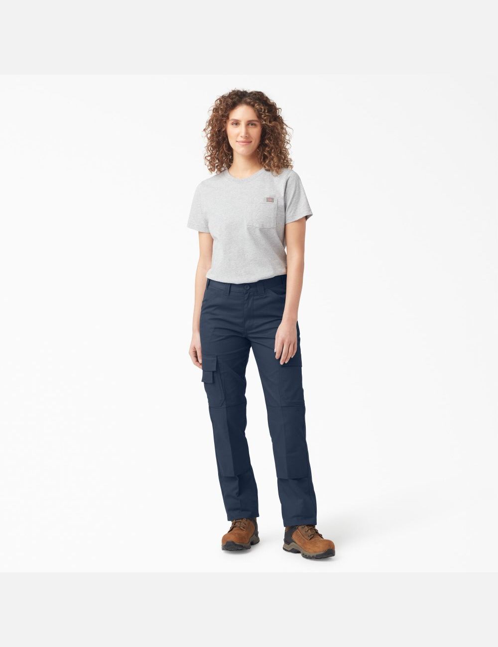 Dark Navy Dickies Everyday FLEX Cargo Pants | 763MAXLEV