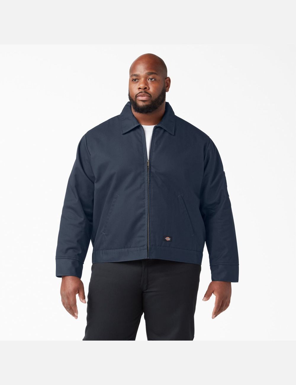 Dark Navy Dickies Insulated Eisenhower Coats & Jackets | 715ZNUEHJ