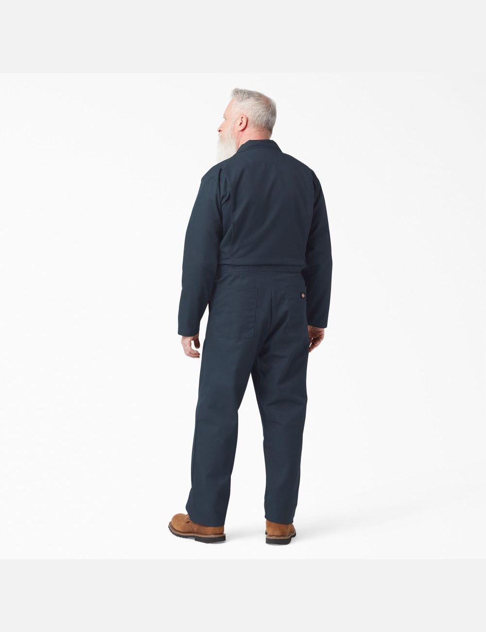 Dark Navy Dickies Long Sleeve Coveralls | 932YFWXDC