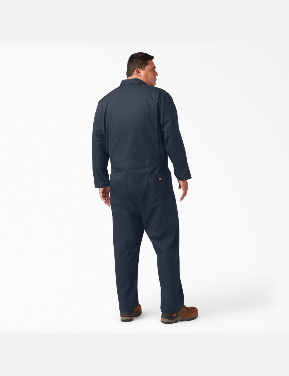 Dark Navy Dickies Long Sleeve Coveralls | 932YFWXDC